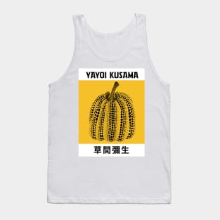 Yayoi Kusama Yellow Pumpkin Exhibition Art Design Wall Art Tank Top